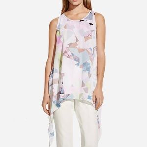 🌸New🌸 Vince Camuto Geometric Trapeze Top Sz S